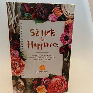 Journal book - 52 Lists for Happiness